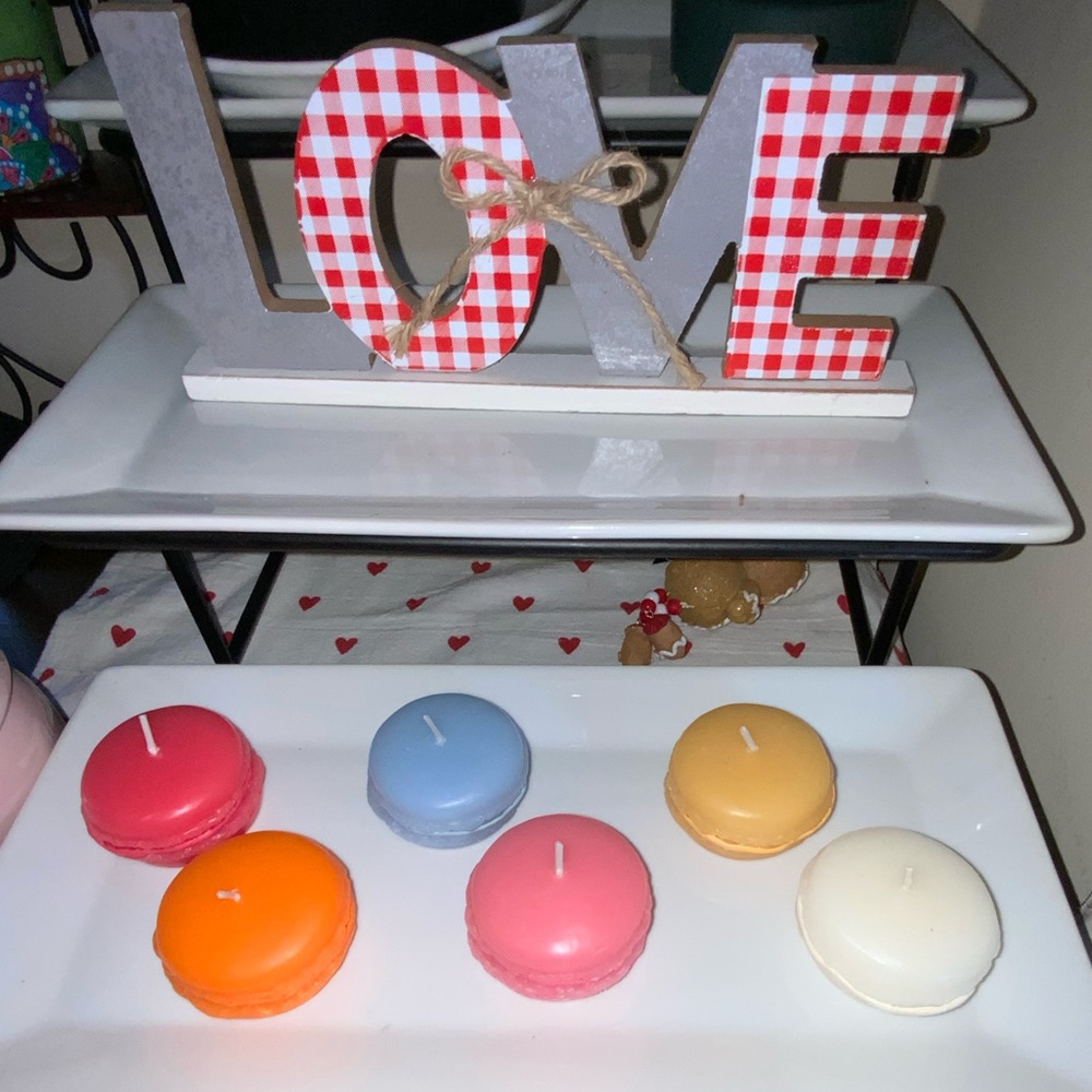 Martha Stewart Set of 6 Macaron Candles - Picture 11 of 13